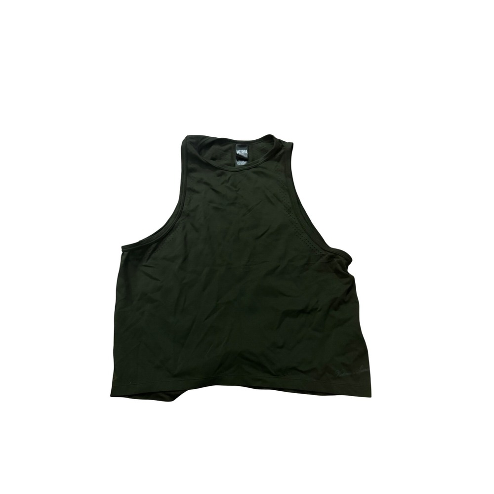 Victoria's Secret Sport Tank‎ Top XS Green Athletic Workout Racerback